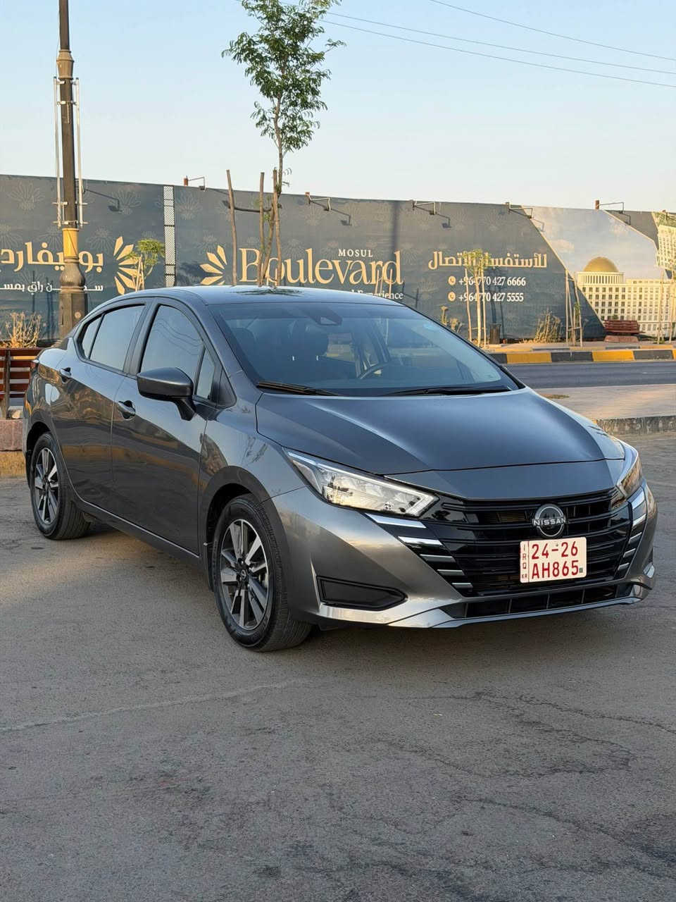 نيسان فيرسا 2025 SV
ممشى 12 الف ميل 
مواصفات SV
ضرر شبر من البونيد صبغ وبارد بالجاملغ
شاصي 3N1CN8EVXSL819723
***********
*********** موصل, نينوى
