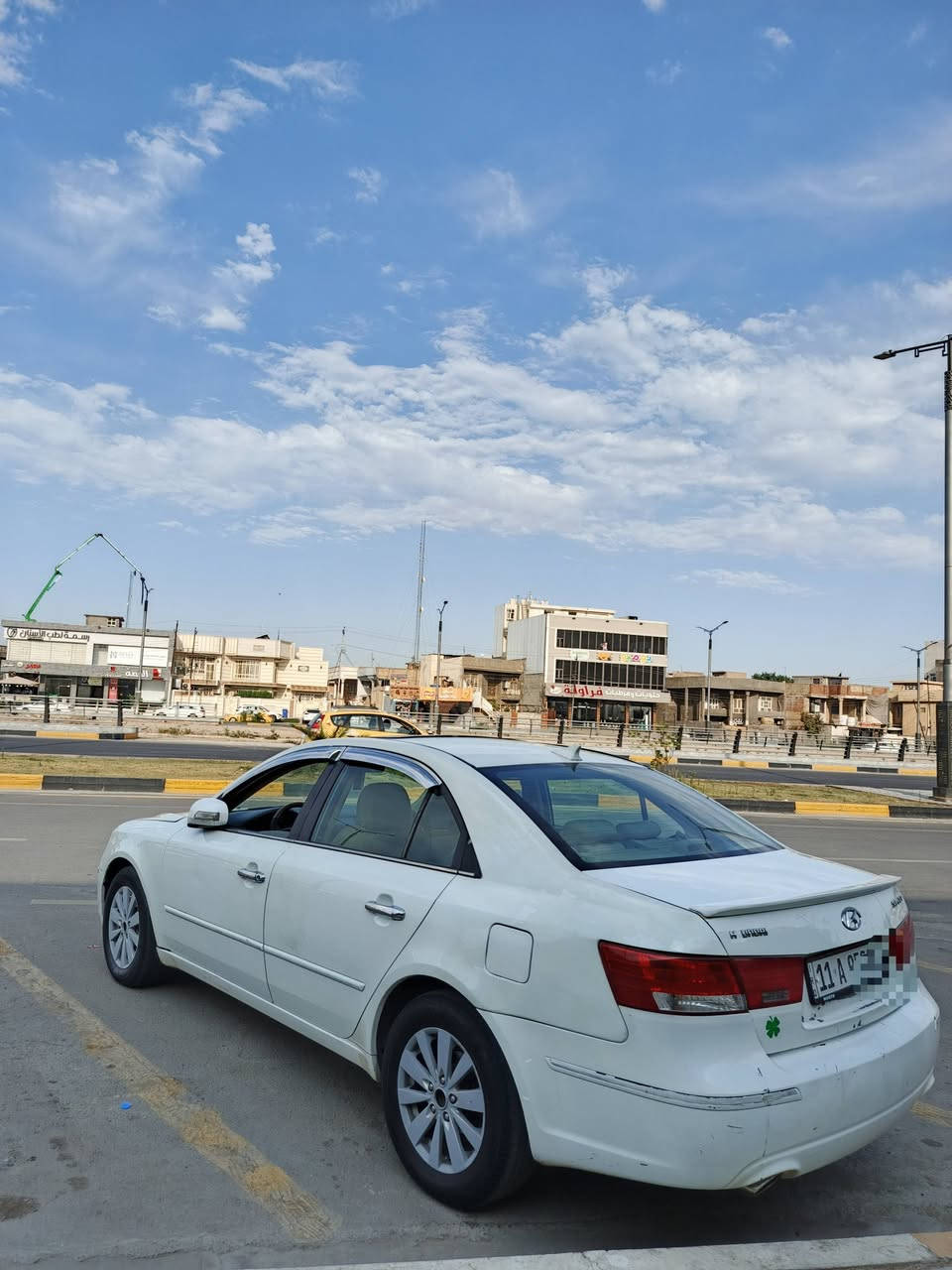 السلام عليكم للبيع سوناتا خليجي موديل 2009 مكينه 6سلندر فول مواصفات فتحة شاشة  كامرة اشاير بل مري  ديالى بعقوبة للستفتسار وتساب ***********
