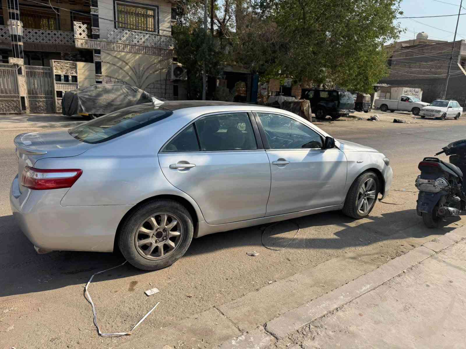 كامري ٢٠٠٨ خليجي رقم بغداد كير شاده جديد حاويه محرك ٢٤٠٠ اربعه سلندر كهربائيات كلهن شغالات صبغ حزام اثر جراد وشخوط وموجوده الصور قبل الصبغ القماره طلقتين مانافدات وضاربهه فابلون مكانها بغداد البلديات بسبب الوعود الكاذبه اي احد يجي عليهه ابيع لاتكلي امسح منشور سعرها ٦٥ رقمي ***********
