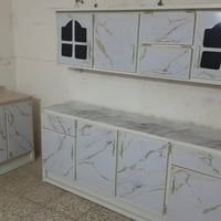 كاونتر 3قطع مترين سطح وملحق وسنك مرمر 07721753673 بغداد مدينه الصدر