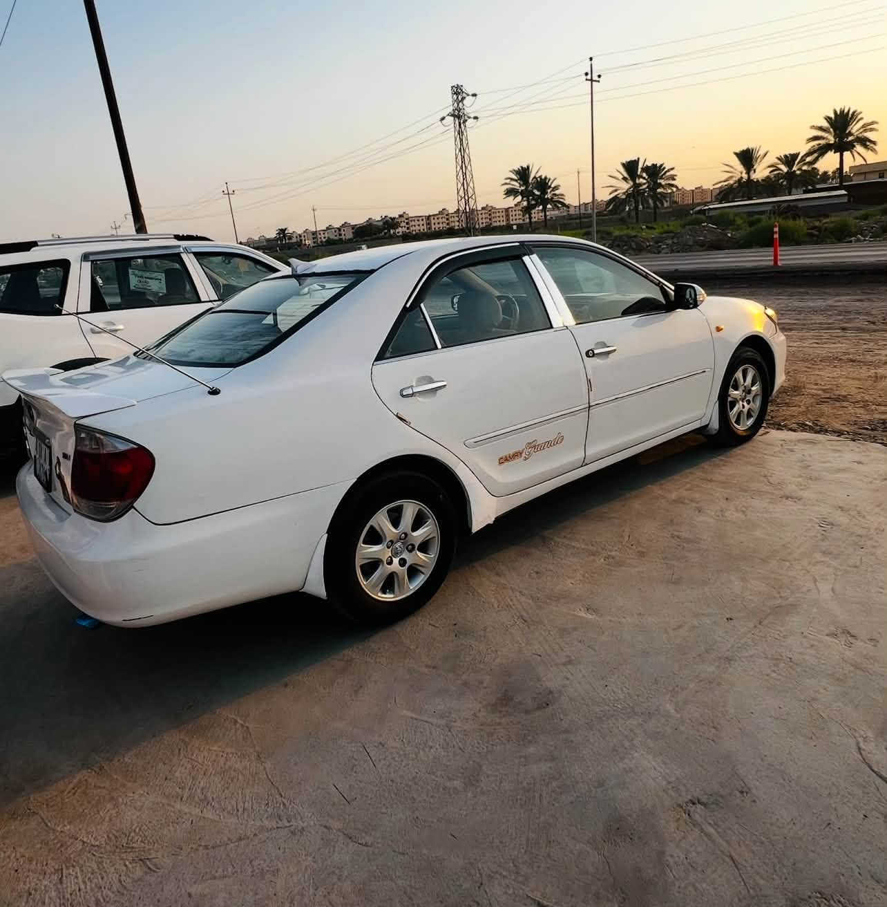 للبيع كامري موديل 2005 خليجي مكينه 4 صبخ عام تكسي خليج رقم بابل دولي جاهزه عنوان صلاح الدين قضاء بلد السعر 68 وبيه مجال بسيط ***********
