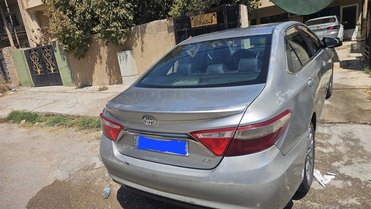 للبيع كامري ٢٠١٦ SE  سلفر
بيها  ٣ قطع 
رقم شمالي 
محرك ٢٥٠٠
التفاصيل والحادث كلها موجودة بالصور
السعر ١٤٥٠٠$ وبيها مجال 
العنوان ديالى-بعقوبة 
التواصل ***********
