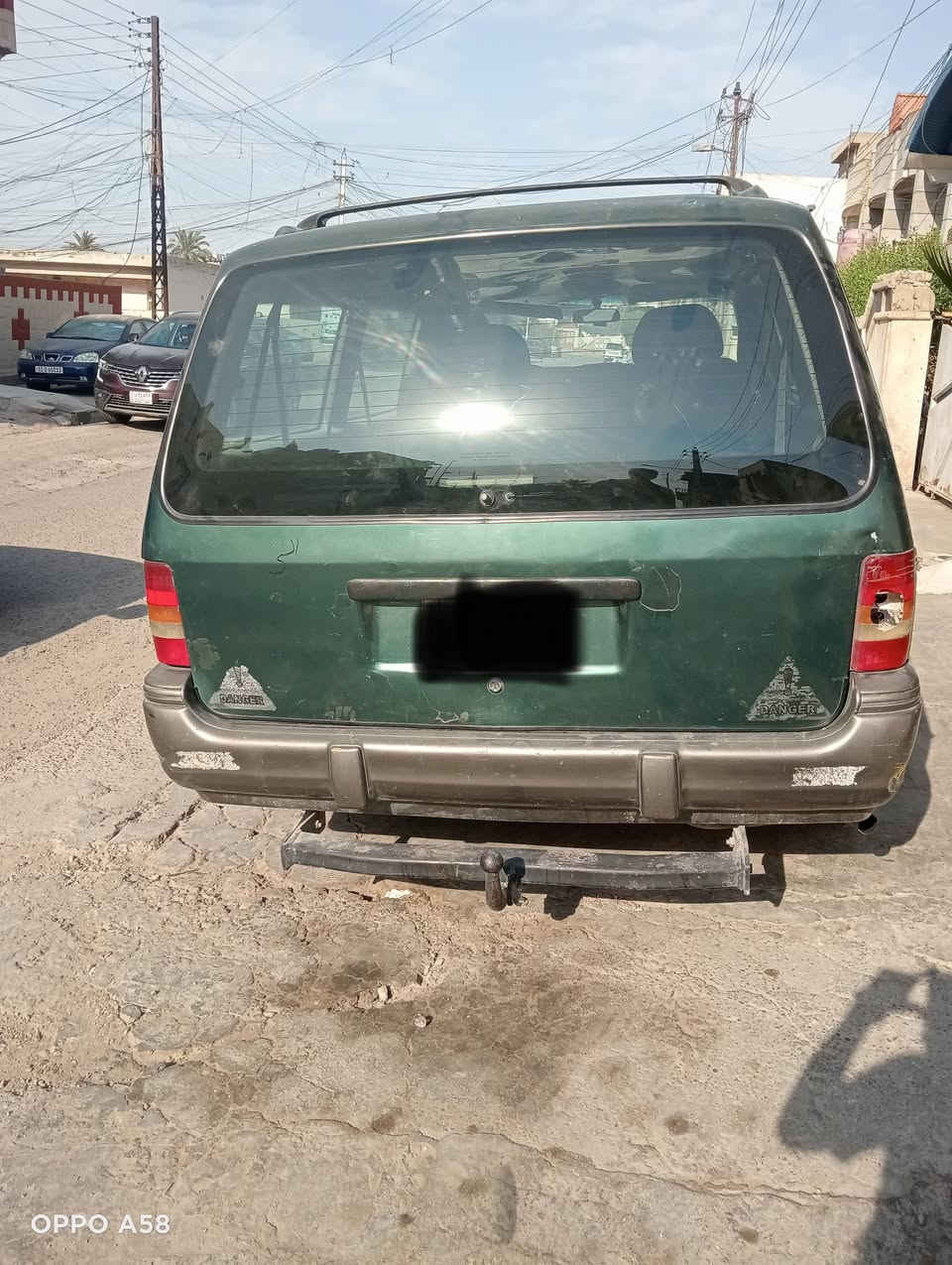 السلام عليكم
دوج كلايزلار 
موديل 1994
بيها طكطكة بلصدر 
تبريد عاطل 
غير المذكور سيارة جاهزة 
مكينة أو كير مكفولات
مكينة 3/300
رقم اديالى 
السعر. 28/$
بغداد حي اور 
***********

نص مكتوب في الصور:
- OPPO A58
