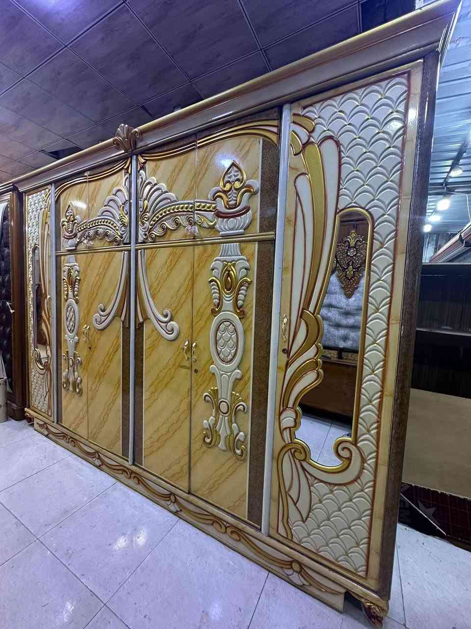 غرفه صاج تصميم تركي مستخدم نضيف سعر 750 قفل مع الشد ونقل داخل بغداد مجاني و المحافظات بكروه الحجز خاص سارعوا بالحجز
