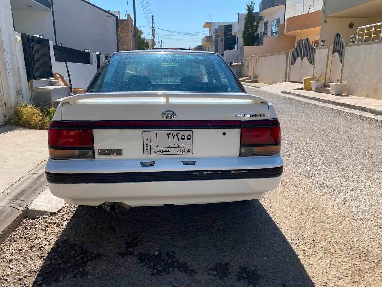 سوبارو موديل 1991 سياره معمر جديد كل غراضها مشدود اصلي كير اوتوماتيك محرك ضفيره جديد صدر امامي خلفي جديد تايرات جديد تبريد تتفئه شغال جامات شغال كهرباء فتحت سقف جديد شغال لايت زينون اصلي مصبوغه عام جديد شرط التحويل رقم كركوك 
مكان سليمانيه +كركوك
***********
