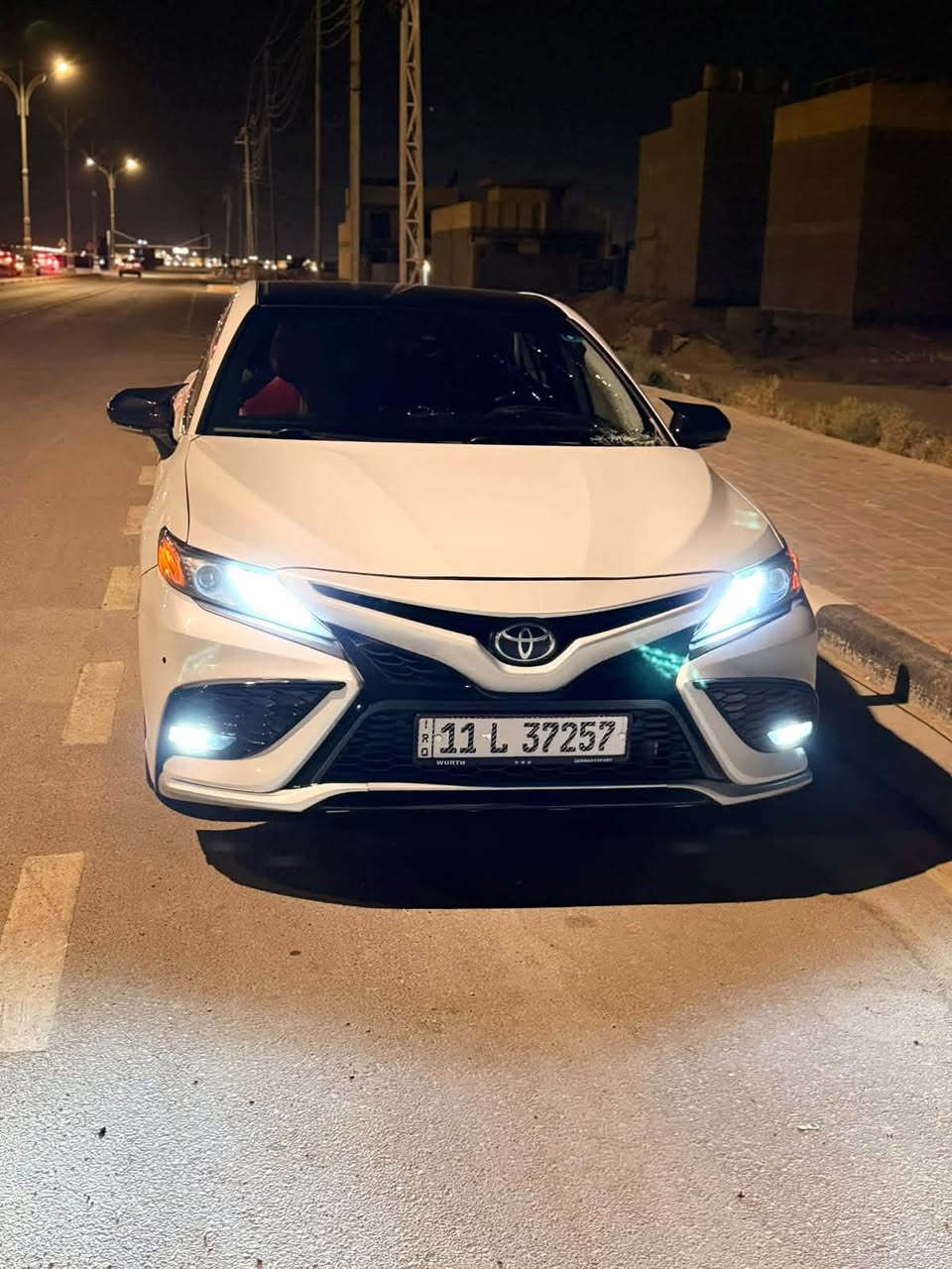 كامري  XSE 2023
فول مواصفات بنوراما
تدفئه كشنات
شاشه جبيره
داخل احمر
مغلفه الارضيه جلد احمر
رادرات 360
قيادة أليه
مثبت سرعه تفاعلي
توقف عند الاصطدام
قطعتين تبريد 
حادثها جاملغ ايسر وبنيد بدون دواخل 
بارد بالجنطه وبارد بحافه باب السايق وبارد بالجاملغ الايمن
السعر 210 قابل للتفاوض 
تواصل واتساب ***********
