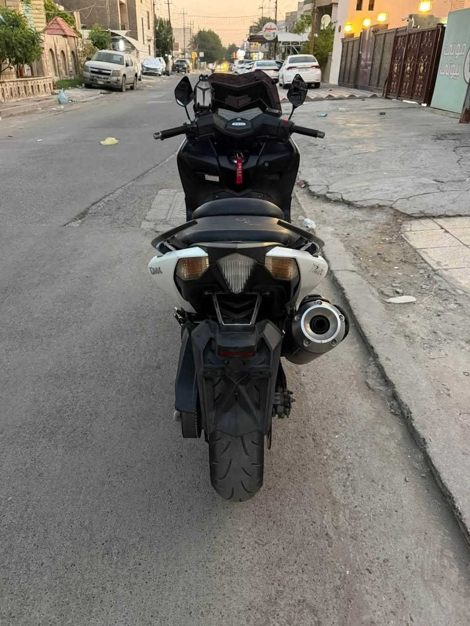 T MAX
وارد يابان كيج احمر بيه
فول ومكفوله دراجه نكره سلف كل وقت صافيه وما ممدود عليه. سبانه  بس مسويله ادامه عامه من قايش وتنضيف ودهن قبل ٣ايام بدلت دهنه تجي تكلب وتقتنع بيع او مراوس بدراجه كاوسكي 2004حسب نضافه ماريد نطايح يرحم والديكم مكاني بغداد تقاطع درويش ***********
