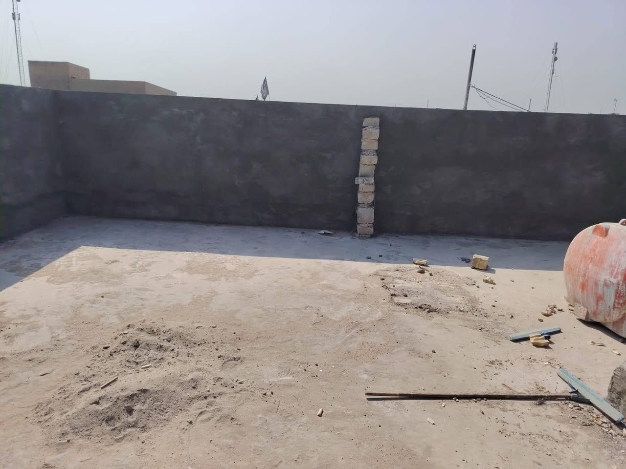 ٦٠ م للبيع كرنكريت اساس وسقف غرفتين ومطبخ  وسطح وتشاريف العنوان النجف الاشرف الحي الرحمة قرب مطعم ثابت السعر ب ٣١ مليون
***********
٦٠ م للبيع كرنكريت اساس وسقف غرفتين ومطبخ  وسطح وتشاريف العنوان النجف الاشرف الحي الرحمة قرب مطعم ثابت السعر ب ٣١ مليون
