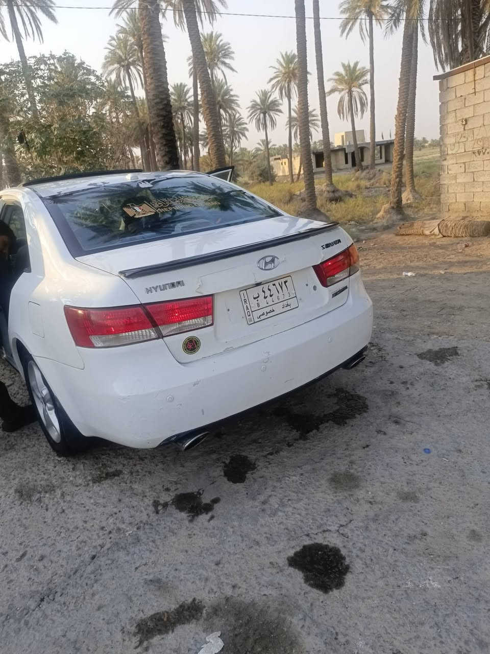 سلام عليكم
سوناتا للبيع 
موديل،،،،،،8
رقم ،،،،بغداد
مكينه ،،،،،سته سلندر
وارد ،،،،،،امريكي 
ضرر السياره جاملغ خلفي ومصبوغ ويا الباب بدون حادث 
تبديل قطعتين هنا بل عراق بدون ضربه بنيد وجاملغ ابيعك اربع قطع علمود لا اتفشل وياك 
تبريد ،،تدفئه 
لايت، منضومة ،زنون 
ساشه كامره خلفيه
مكينه كير خير من الله 
حداديه شويه تعبانه 
مكان السياره بابل ناحية النيل 
السعر ٨٧ وبيه مجال 
رقم ***********بي واتساب
