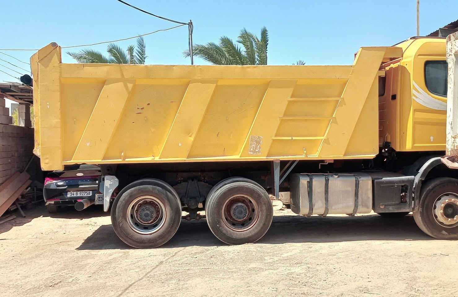 يالله اللهم صلِّ على محمد وآل محمد 🌹
🚛 للبيع او مراوس بفلاونزه

              سكانيا سكس قلاب موديل 2000

🔹 رقم بصرة دولي
🔹 محرك 6 إنجكتر 420 ، لا تنقيص ولا تبخير، مكفول
🔹 كير 3×3 مكفول
🔹 قمارة مزدوجة، لون أصفر، والداخل نظيف جدًا
🔹 أكسن مكفول
🔹 شاصي باج بطن بلادي ما مطول ، مكفول
🔹 مجموعة الفينية خفيفة
🔹 البدي نظيف جدًا
🔹 جاهزة للعمل والتراي
&& تخم تايرات فقط زوج واحد نص عمر

مذكورة كل التفاصيل مع الصور ومقطع فيديو
📍 العنوان : البصرة -- قضاء المدينة
📞 للاستفسار: *********** / ***********
