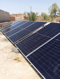 منظومة طاقة شمسية • بطارية 15kW • كركوك سيد حميد