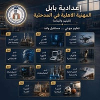 إعدادية بابل المهنية • ذكاء اصطناعي • تسجيل مستمر