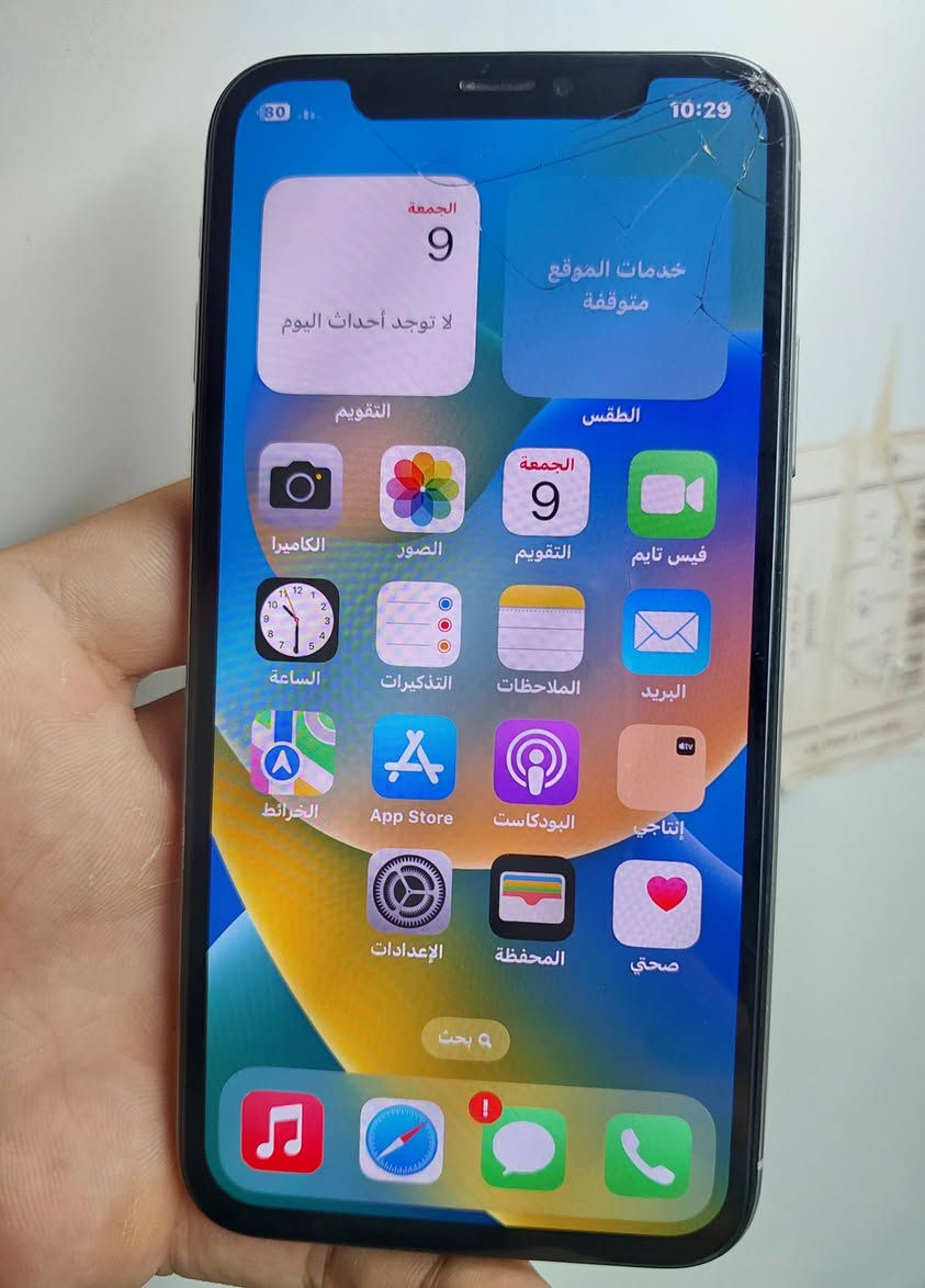 ايفون X • ٢٥٦ • بطارية ١٠٠٪
