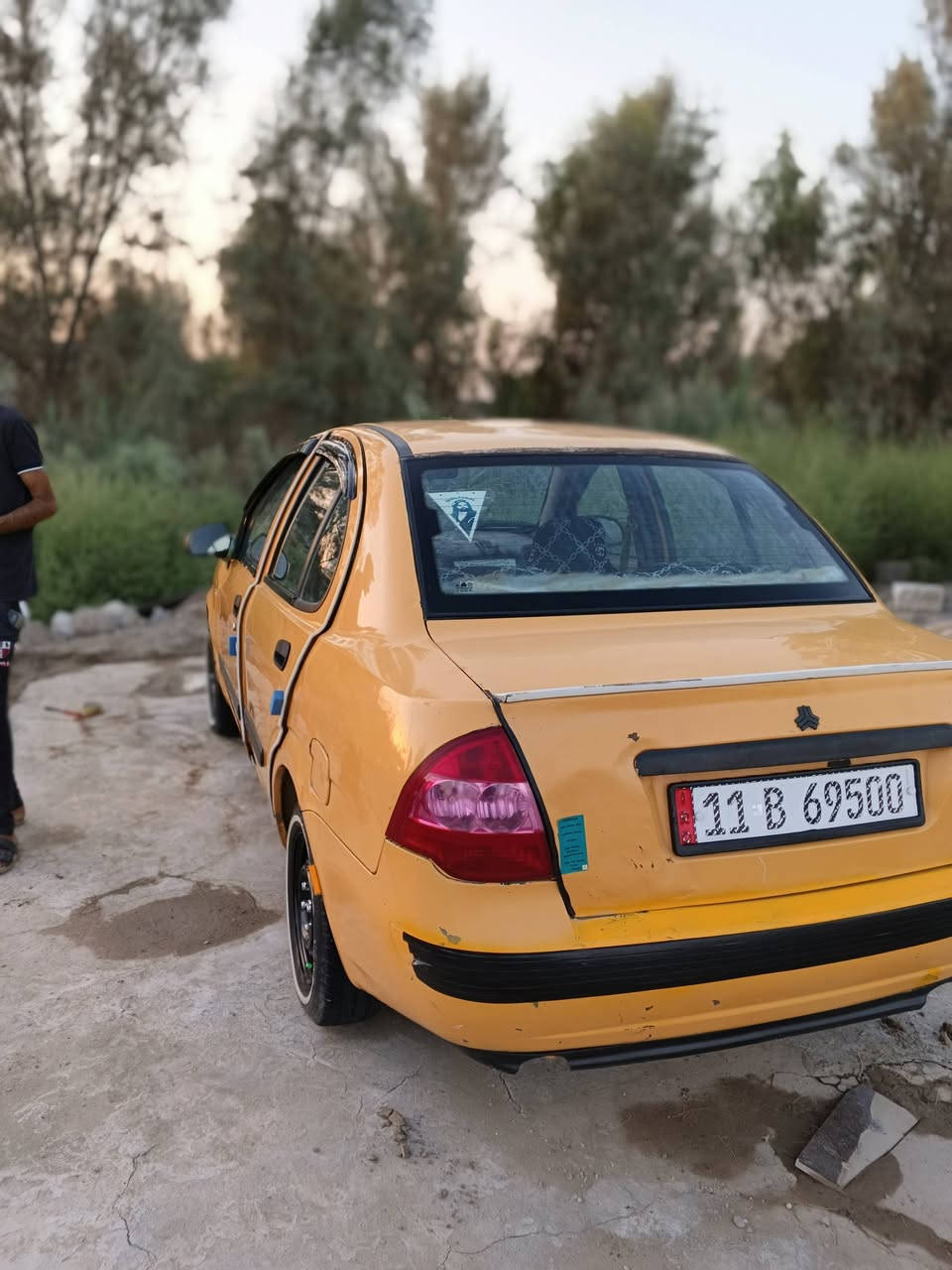السلام عليكم سيارة طيبه للبيع كير محرك خير من الله تبريد شغال تخم تاير حداديه زينه مكفوله من ضربه القويه وكلبه الاستفسار رقم ‏‪***********‬‏ السعر 29 وبيه مجال  بأسمي تحويل مباشر سنويه 28
