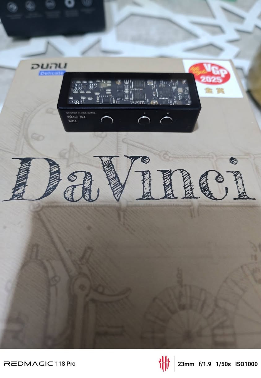 DUNU DaVinci
البيع 
استخدام قليل 
+داك
***********
توصيل ماعندي

