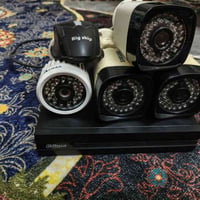 جهاز كامرات دهوه معه 4 كامرات معه الهارد كامل جيب وشد 75 الف  بغداد ال...