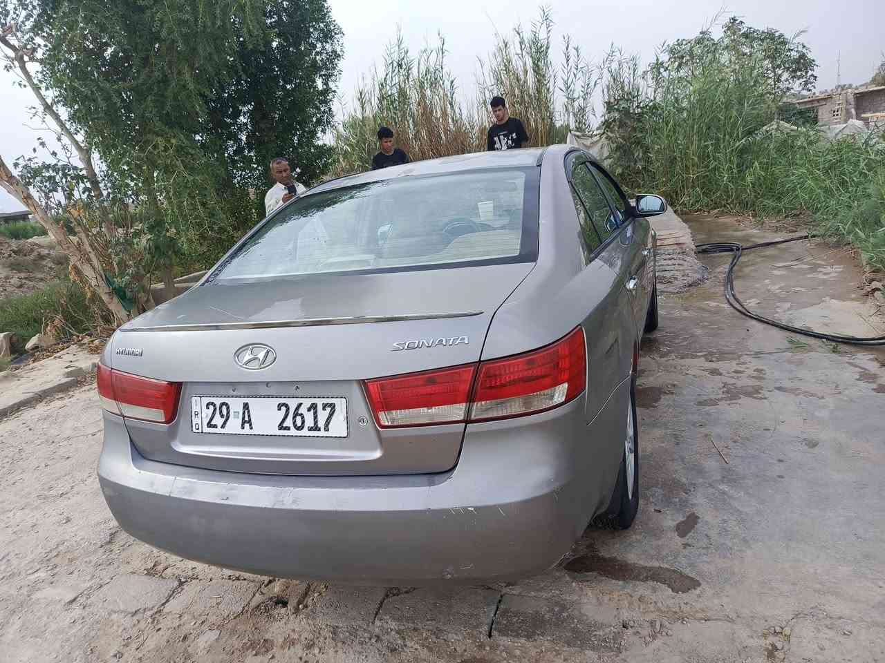 السلام عليكم
سوناتا للبيع موديل 2008 رقم انكليزي بيهه ثلاث قطع صبغ كير مكينه تبريد حداديه مكفولات السعر 97 وبيهه مجال 
للاستفسار الاتصال على ***********
