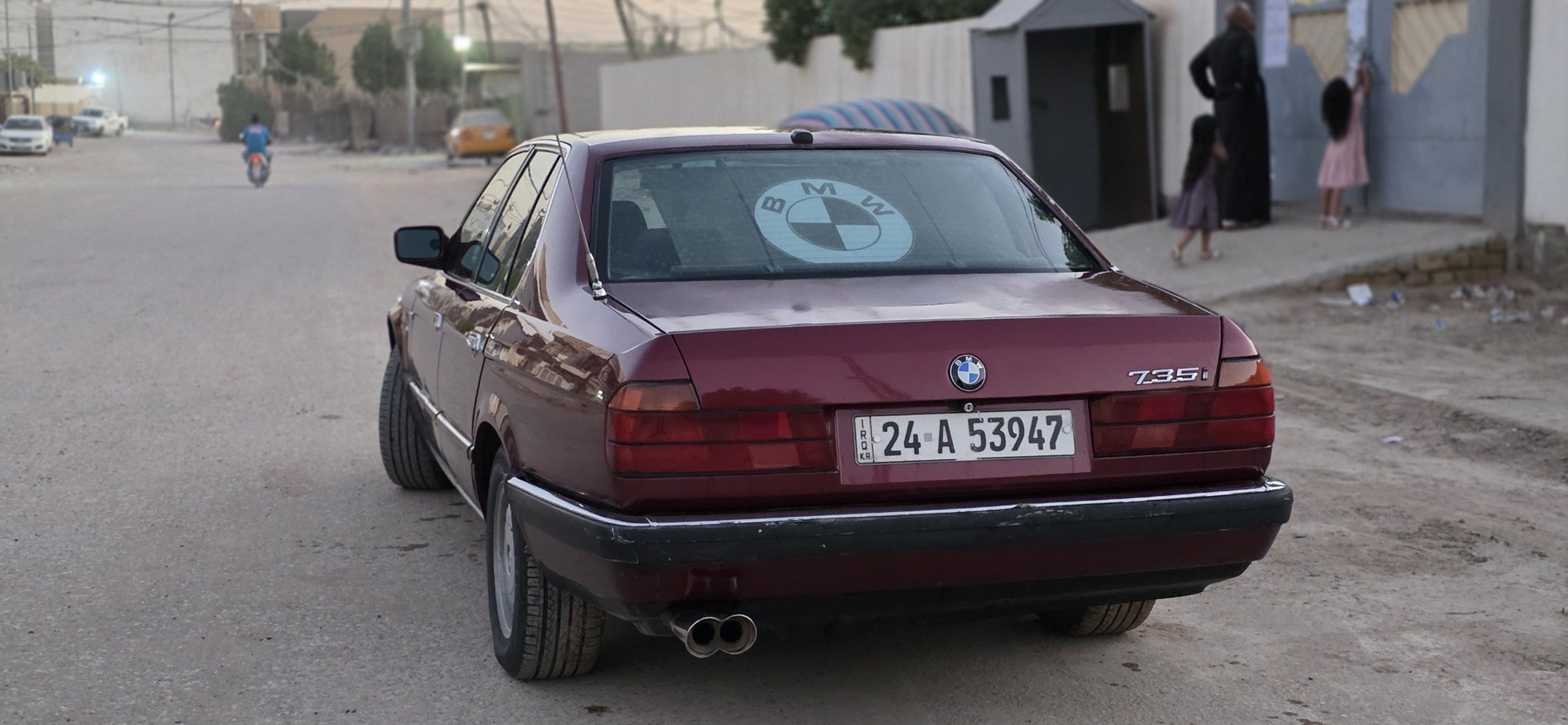 بي ام 735 • موديل ١٩٩١ • الحلة