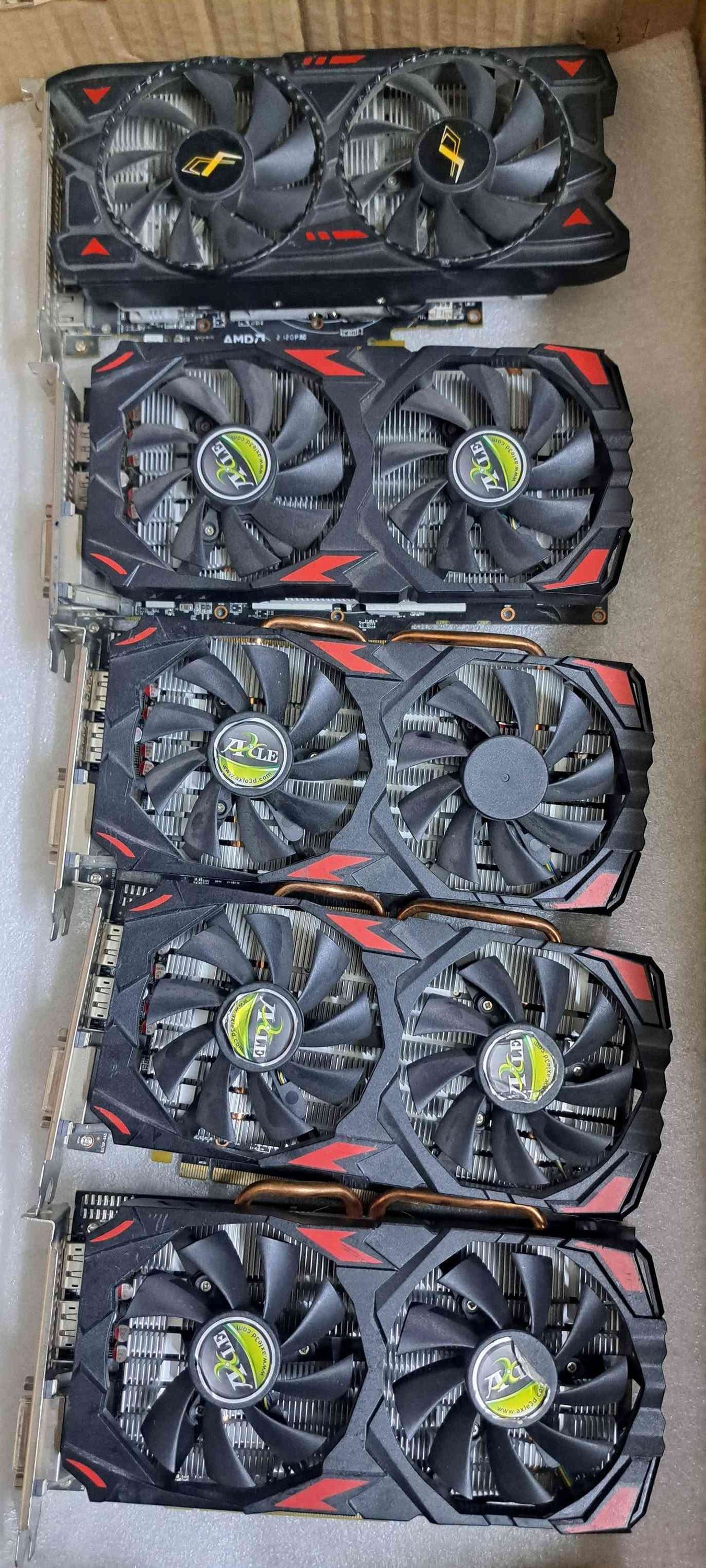 كروت شاشة عاطلة

نوعية rx 580  8gb

الكمية ٣٤ كرت

بغداد -لايوجد توصيل

رقمي ***********
