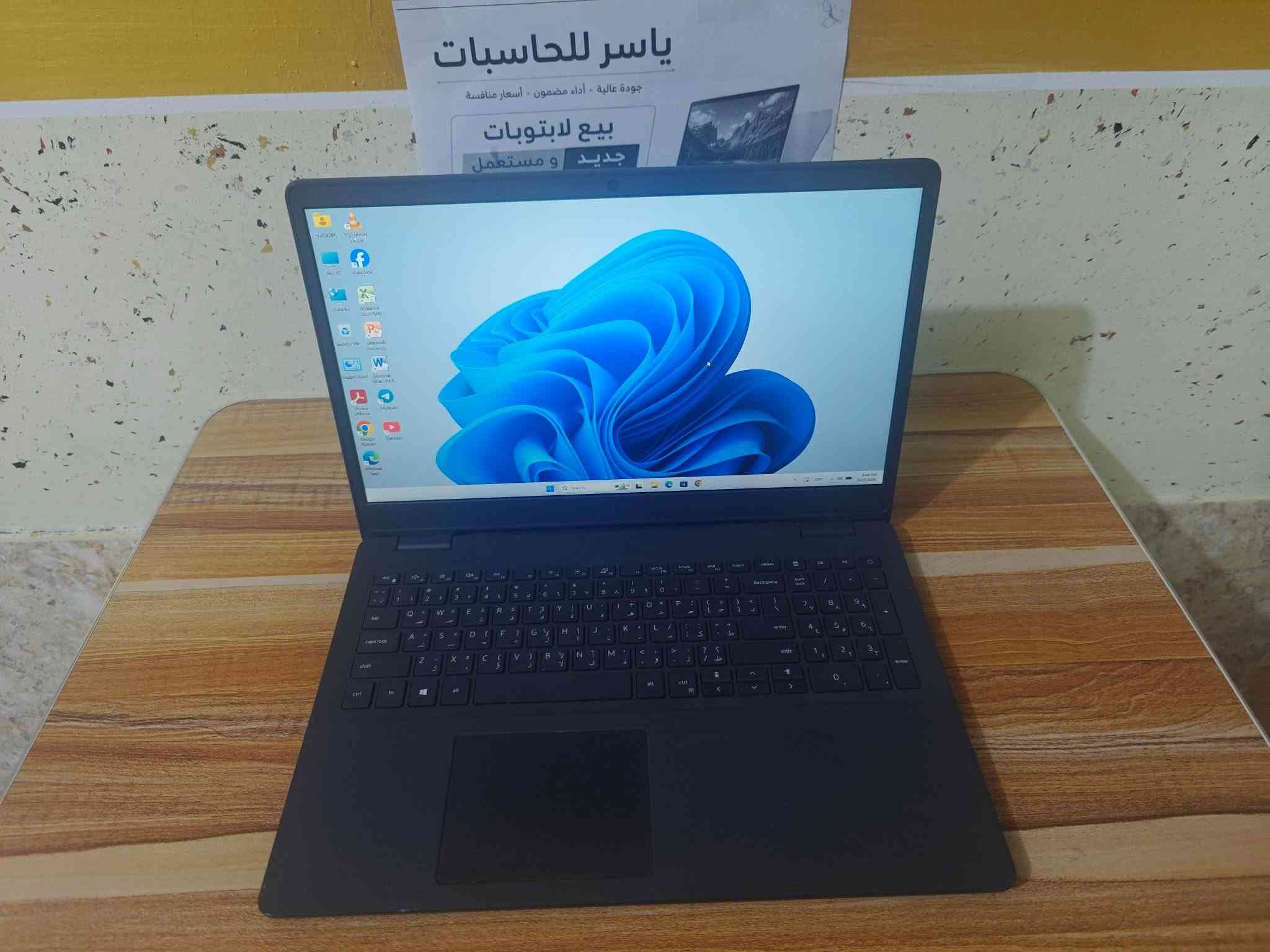 💻 Dell Vostro 3501 – الجيل العاشر
💰 السعر: 270 ألف 
✨ لابتوب عملي ونظيف، مناسب للدراسة والعمل والاستخدام اليومي
🔹 المعالج: Intel Core i3-1005G1 – الجيل العاشر
🔹 الرام: RAM:4GB
🔹 التخزين: SSD 256GB
🔹 كرت الشاشة: Intel UHD Graphics
🔹 الشاشة: 15.6 إنج

📌 يناسب: الدراسة، الأوفيس، التصفح، المحاضرات، مشاهدة الأفلام والاستخدام اليومي.

🎁 مع حقيبة لابتوب
🚚 توصيل لجميع المحافظات
📞 اتصال: ***********
📱 واتساب: ***********

نص مكتوب في الصور:
- DirectX Diagnostic Tool
- System Display Sound Input
- This tool reports detailed information about the DirectX components and drivers installed on your system.
- If you know what area is causing the problem, click the appropriate tab above. Otherwise, you can use the "Next Page" button below to visit each page in sequence.
- System Information
- Current Date/Time: Sunday, September 27, 2026, 8:44:33 PM
- Computer Name: DESKTOP-G2S56KJ
- Operating System: Windows 11 Pro 64-bit (10.0, Build 26200)
- Language: English (Regional Setting: English)
- System Manufacturer: Dell Inc.
- System Model: Vostro 3501
- BIOS: 1.43.0
- Processor: Intel(R) Core(TM) i3-1005G1 CPU @ 1.20GHz (4 CPUs), ~1.2GHz
- Memory: 4096MB RAM
- Page file: 3117MB used, 2154MB available
- DirectX Version: DirectX 12
- Check for WHQL digital signatures
- DxDiag 10.00.26100.7920 64-bit Unicode Copyright © Microsoft. All rights reserved.
- Help
- Next Page
- Save All Information...
- Exit
- DirectX Diagnostic Tool System Display Sound Input Device Name: Intel(R) UHD Graphics Manufacturer: Intel Corporation Chip Type: Intel(R) UHD Graphics Family DAC Type: Internal Device Type: Full Display Device Approx. Total Memory: 2059 MB Display Memory: 128 MB Shared Memory: 1931 MB DirectX Features DirectDraw Acceleration: Enabled Direct3D Acceleration: Enabled AGP Texture Acceleration: Enabled DirectX 12 Ultimate: Disabled Drivers Main Driver: igdumdim64.dll,igd10iumd64.dll,igd10 Version: 31.0.101.2125 Date: 5/24/2023 03:00:00 WHQL Logo'd: Yes Direct3D DDI: 12 Feature Levels: 12_1,12_0,11_1,11_0,10_1,10_0,9_3 Driver Model: WDDM 3.1 Notes No problems found. Help Next Page Save All Information... Exit