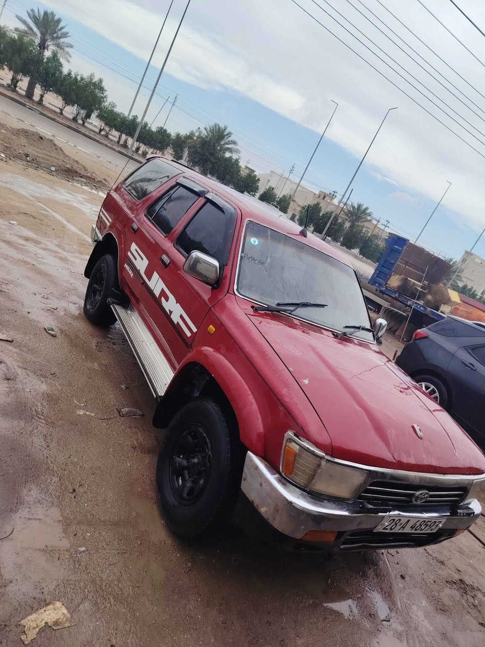 سورف مديل 95 رقم نجف الإنكليزي جديد  سعر 35 وبيهاا مجال العنوان البصره الزبير بيهاا محرك وكير 2.5 مال بطه رقم الهاتف *********** الزبير, البصرة

