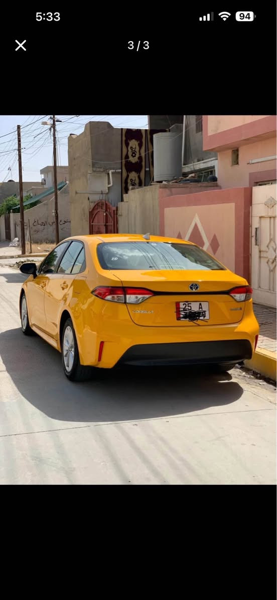 ✅كورلا هايبرد المحرك 18 موديل 23

✅مرقم كامل

✅سنويه بسمي

✅لوحات جديده دولي

✅بيها دفتر بانزين

✅سيارة بيها بس بابين امبدل بلادي ونفس الون شرط والباقي شرط كفاله جهه السايق

المواصفات 

_ سايد بريك بصمه

_شاشه اعطال

_رادار امامي توقف ذاتي

_كروس مثبت سرعه

_تحديد مسار

_مانع تزحلق

_اوتو هولد بصمه

_كامره خلفيه

-تشغيل بصمه 

💲السعر 185 بي مجال بسيط للشراي

🙋‍♂️ *********** كركوك, العراق
