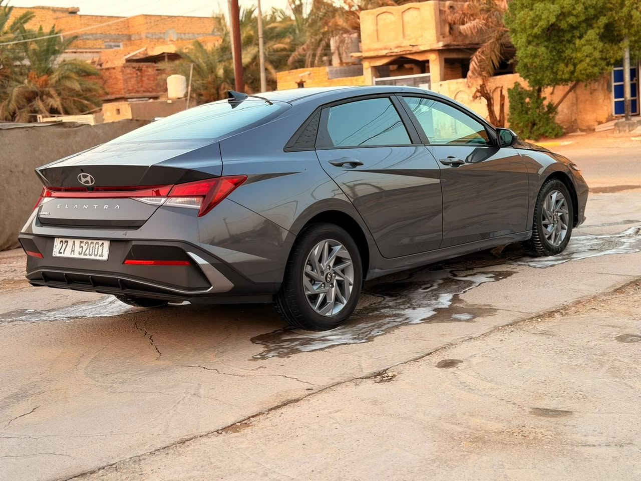 السلام عليكم
النترا موديل ٢٠٢٥
ماشيه 10 k فقط 
مرقم ذي قار شهداء 
وارد أمريكي حادث بنيد فقط بدون دواخل
مكينه ٢٠٠٠ دوش
تحكم سترين رادر امامي
ويل كب 
السيار نص فول

السعر ١٥٢ $
***********
