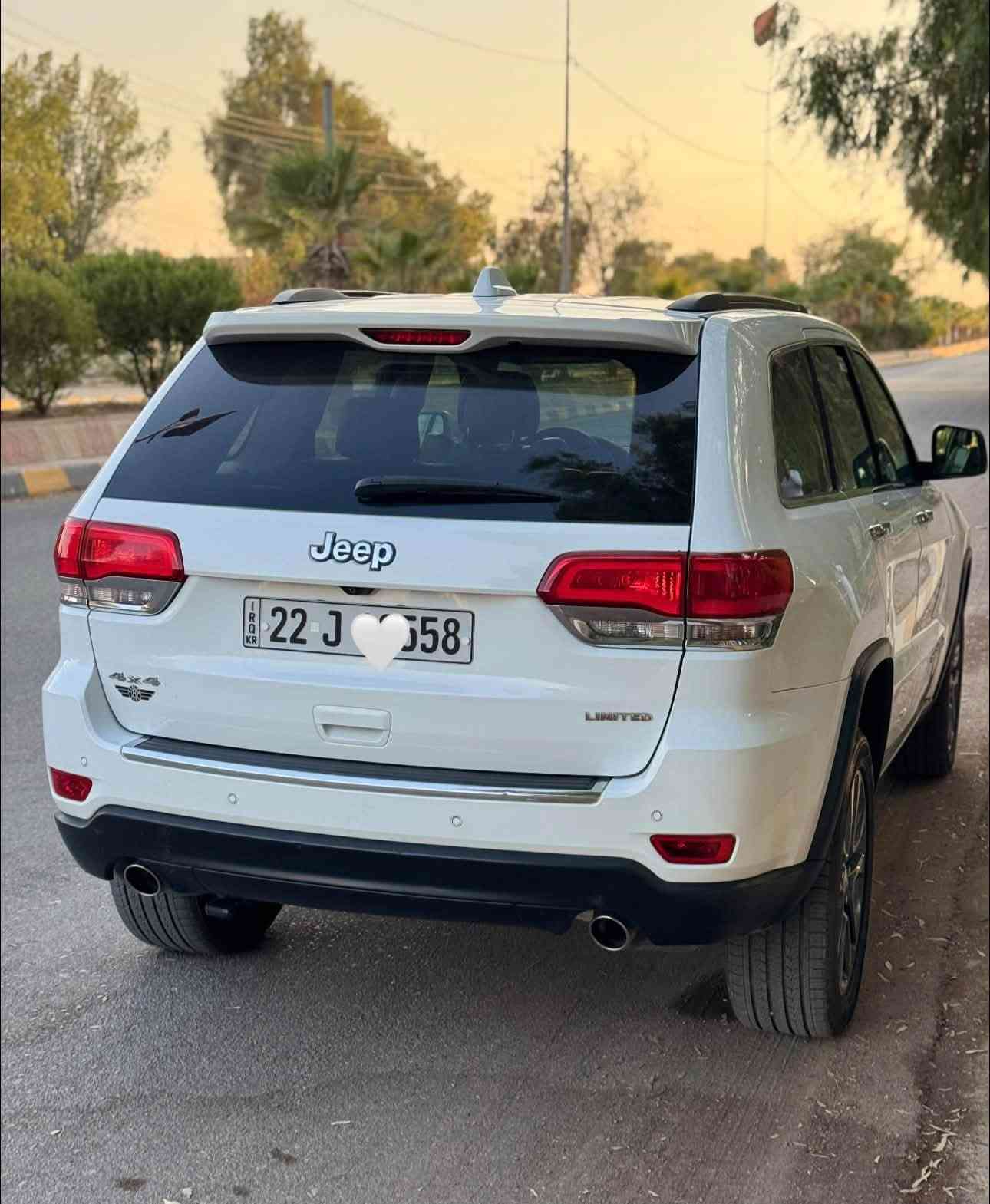 للبيع جيب موديل 2018 رقم شمالي اربيل جديد شرط التحويل سياره خليجي بدون اي ضرر كفاله عامه محرك كير بشرط سياره خليجي وكالت هارلم مواصفات اعلى فئة 1/1 معروفه سياره جديد تخم تاير جديد صدر امامي خلفي جديد تبريد ثلج مكان سياره بدوز للاستفسار والطلب يرجى التواصل على الرقم ***********
