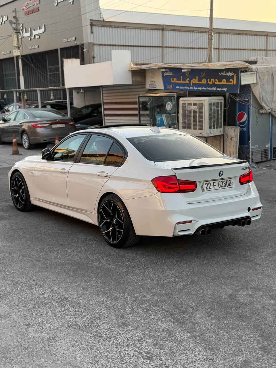 عةرةبي كردي
سلام عليكم اخواني عندي بي ام F30
سياره وارد امريكي  فول مواصفات موديل2017 حجم320i
محرك بيلاديه ٤سلندر حجم محرك2.0تيربو محرك ما مفتوح
سياره گير محرك تبريد شرط
بيها 1 قطعة نص 
بدون دواخل ارباگ بس ستیرن
سياره مابيها نواقص رقم اربيل 
تحويل شرط
سعر رايدها 145$مجال بسيط
مكان اربيل معرض 
واتساپ***********

F30 : 320
مۆدیل ۲٠۱۷ بۆیاغ یەک پارجەی هەیە لەگەڵ دوو بست بۆنیت بەڵام بێ داخلی ئەرباگ تەنها سوکان
سەیارەکە لەخوای بەزیاد بی دیناری مەسرەف تیدا نیە ۲٠٠کم رۆیشتیە مەکینە و گێڕ تەقە و رەقە هەمووی بەشەرت
سعری۱٤٥$ وەرقە مەجال
*********** واتساب📞
