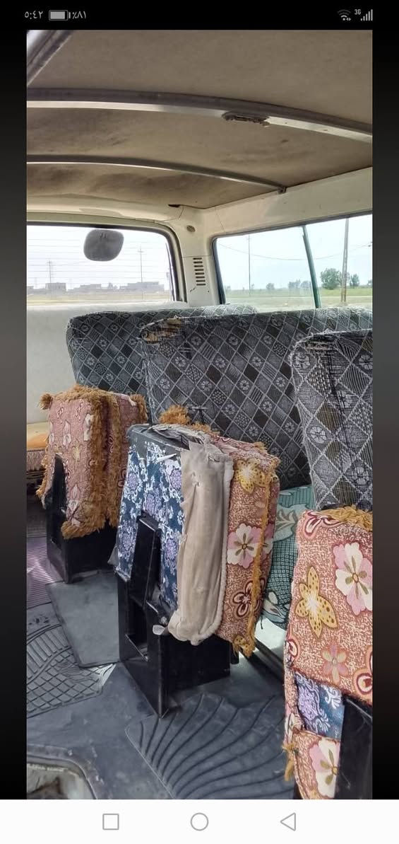 تيوتا هايسا✅ 
موديل 1996✅
كير ومحرك ونجي 6 سلندر✅
كير جديدة✅
كير اوتماتيك✅ 
محرك خير من الله✅
سنويه لل29 باسمي تحويل مباشر✅
رقم ديالى الجديد✅
مشروع وطني✅
14 راكب✅
كهربائيات كلها شغاله✅
شواصي مكفوله✅
غرفتها حلوه✅
السعر 58 وبيها مجال قليل❤️العنوان تكريت الشهامه
***********
***********
