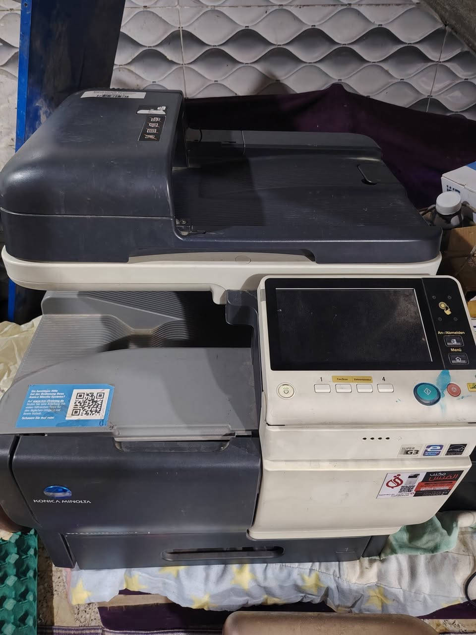 سلا عليكم 🌹 هذا جهاز Konica Minolta bizhub C3351، وهو جهاز مكتبي احترافي متعدد الوظائف.
للبيع جهاز Konica Minolta bizhub C3351
جهاز عملي واحترافي للطباعة والنسخ والمسح الضوئي، مناسب للمكاتب والشركات ومحلات الطباعة.
✅ طباعة ونسخ ومسح ضوئي
✅ يدعم الطباعة الملونة
✅ شاشة تحكم تعمل باللمس
✅ سرعة وأداء مناسب للأعمال المكتبية
✅ جهاز قوي وعملي للاستخدام اليومي
📌 الموديل: bizhub C3351
مستعمل استعمال بسيط للاستفسار يرجى مراسلت الصفحه او الاتصال ***********
مكانها بنجف
