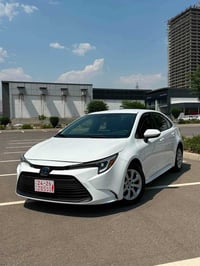 سلام وعليكم   كورلا وارد امريكي   موديل 2025   ماشي 16 الف   لون ابيض ...