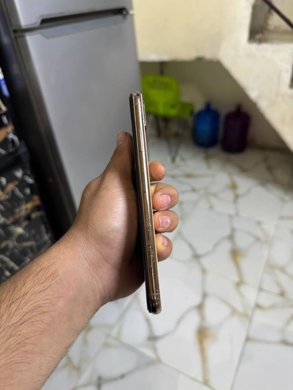 ايفون اكس اس ماكس ذاكرته 64جهاز جدا نضيف فقط مستبدل بطاريه 100 وبصمه الوجه متوقفه باقي الجهاز كله شغال ع فحص سعره 150 وبي مجال بسيط لشراي مكاني بغداد مدينه الصدر ماعندي توصيل شراي ***********
