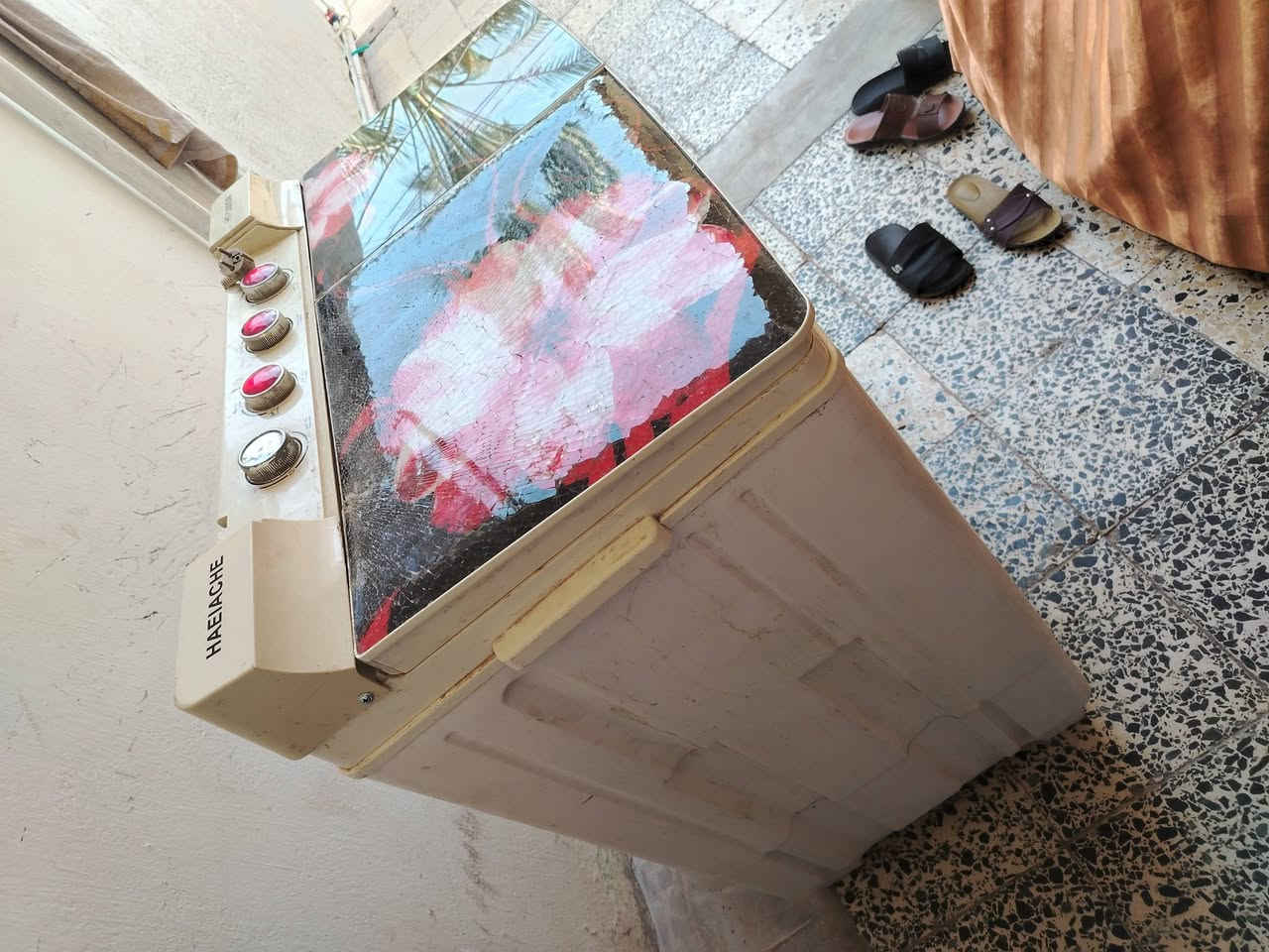 السلام عليكم متاح غساله للبيع عال شغل عال فحص مكاني بعقوبة التحرير الفلكة الاخيرة رقم ***********
