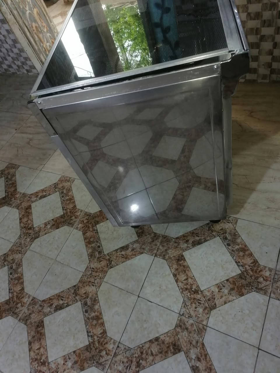 طباخ كريازي مصري ٥ مشاعل باب اول استيل اصلي ثقيل نضيف كلش اوشغال على فحص للبيع
