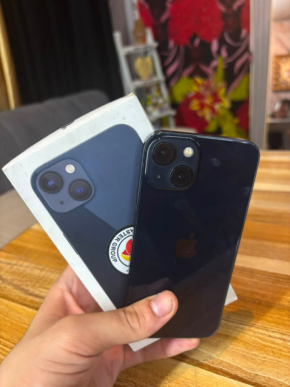 السلام عليكم iPhone 13 العادي شرق اوسط وتر بروف
الذاكرة : 128
البطارية🔋 : 83
السعر 440وبي مجال 
***********
