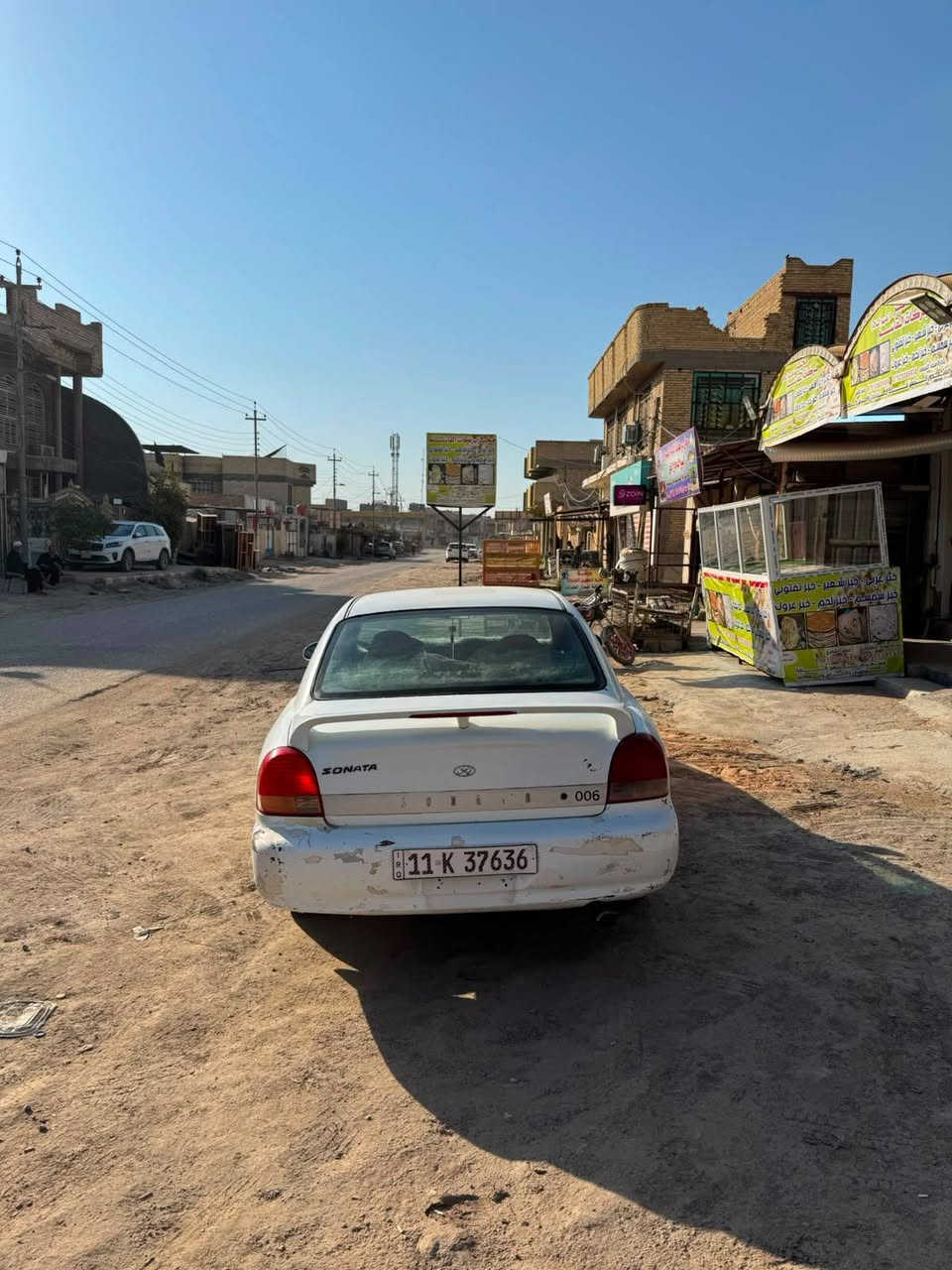 سلام عليكم 
سيارة سوناتا موديل 2000 رقم بغداد بسمي 
مكينة 2000دوش
سيارة كامل من مكينة وحدادية و تيرات وباتري
كلة جديدة سعر 40,وبية مجال 
مكان سيارة حلة قضاء القاسم 
غير متواجد على فيس تصل
رقم ***********
