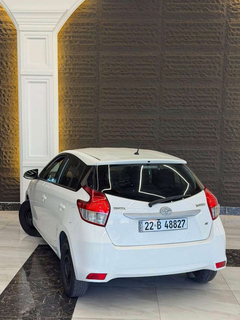 Toyota Yaris
2016
Xaliji
189,000km royeya
Be mshkela w be ayba
2 je gchkay PDR a 
Be sbugha w be ledrana sayaraka
***********
———————————————
تويوتا يارس
٢٠١٦
خليجي
١٨٩.٠٠٠كم ماشية
سيارة بدون مشكيلة مكفول
مكانين صغير بي دي ار
بدون سبغ بدون حوادث 
*********** أربيل, العراق
