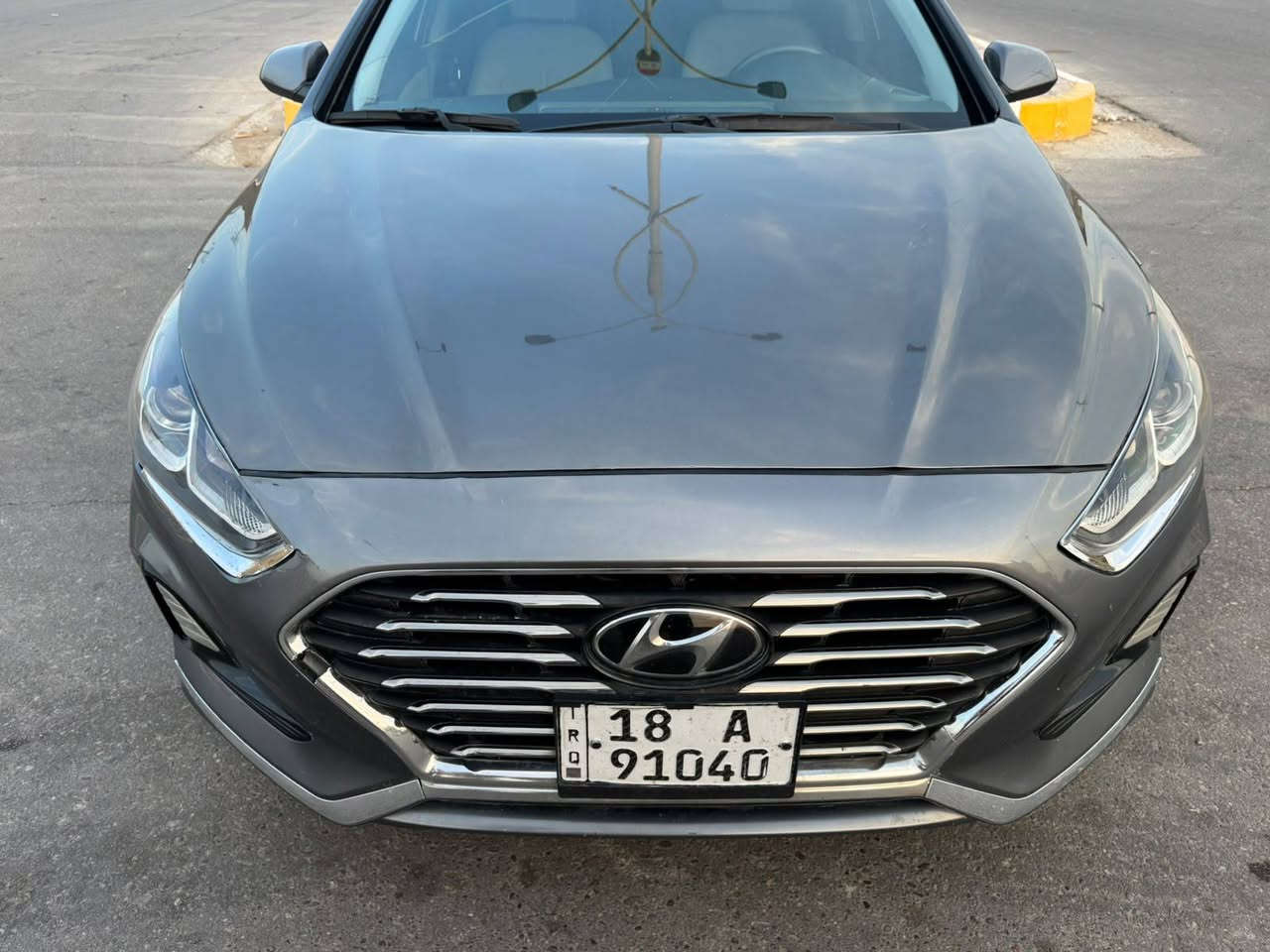 سلام عليكم للبيع سوناته  موديل 2018 حره تحويل سياره جاهزه ونضيفه سياره كارتون بيها بنيد صبغ وقبق سندوق صبغ وبجملق المامي نص بي صبغ فقظ وبدون تبديل سعر 108 وبيها مجال مكان سياره ناصريه للاستفسار ***********
