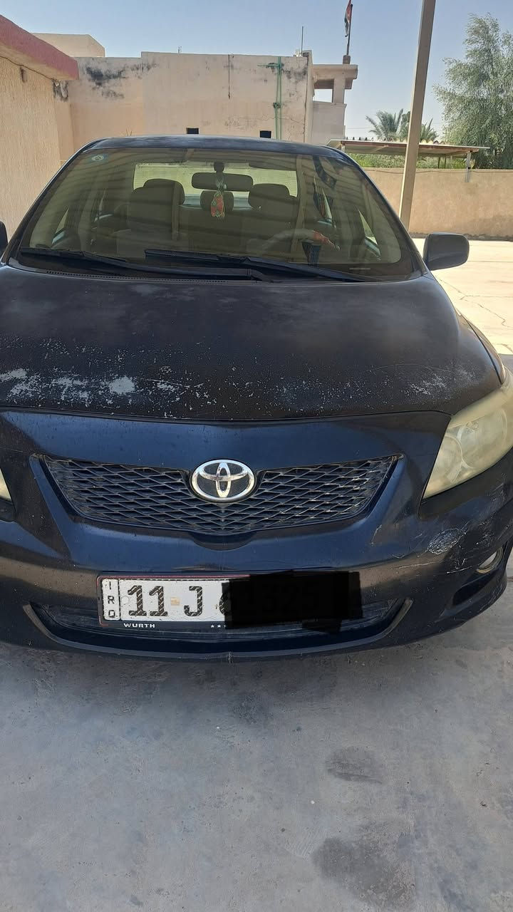 السلام عليكم
كورلا 2009 رقم بغداد بسمي  بدون ضرر ليبر واحد بيهة جراد بسيط بدون صبغ سنوية 2029 تبريد خير من الله محرك 1800 مكاني ديالى الخالص السعر 98 
مكلف بالنشر رقم صاحب السيارة للتواصل ***********
