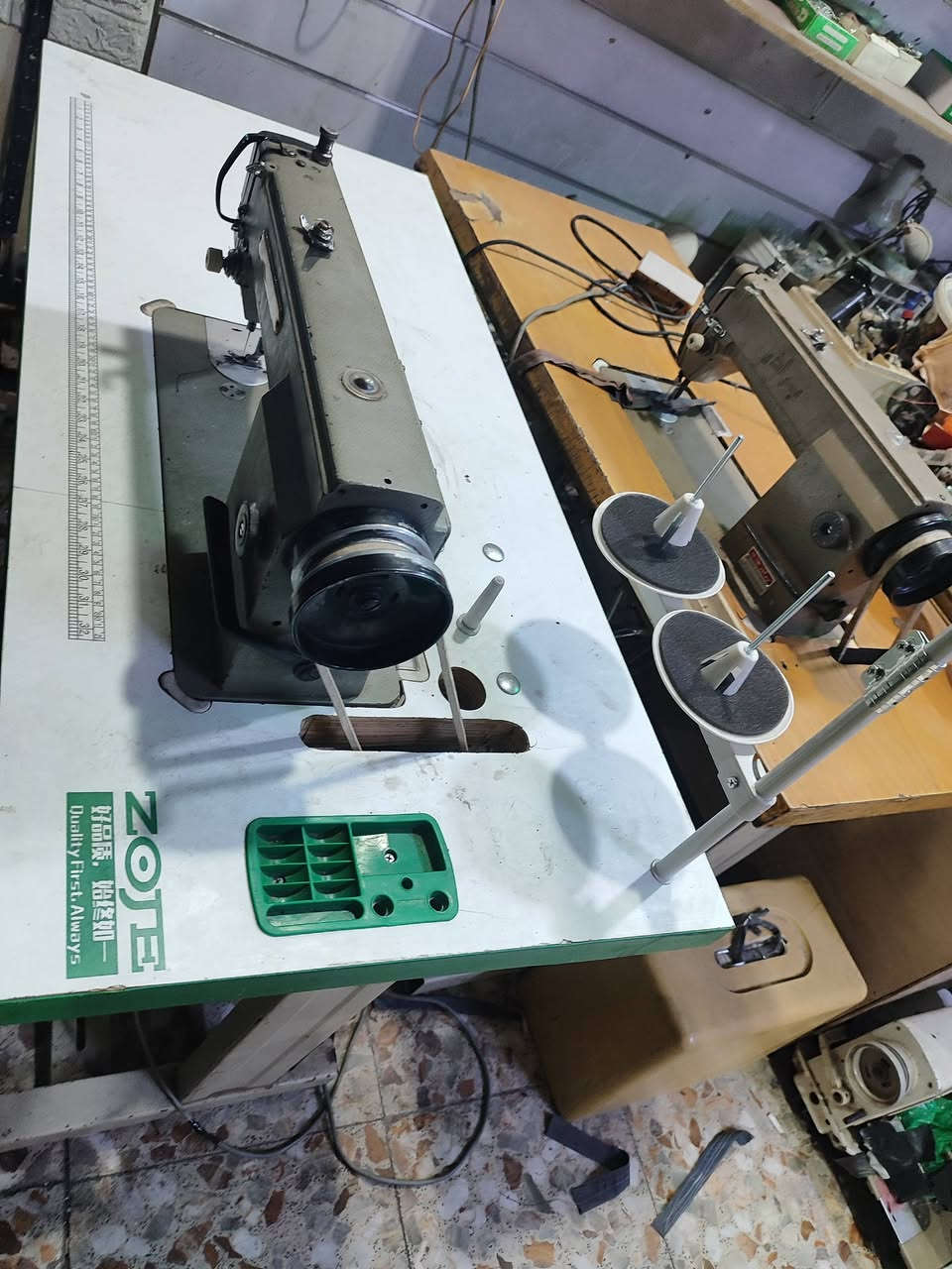 مكائن براذر ياباني نظيفات  جداً وتخبط جميع انواع الأقماش 
المكائن براذر الصناعي السعر الوحده 125 الف
مكينة براذر يابني منزلي مؤسس الون البرتقالي السعر 150 الف 
مكينة براذر يابني منزلي   مؤسس السعر 150 الف 
رقم الهاتف : ***********
