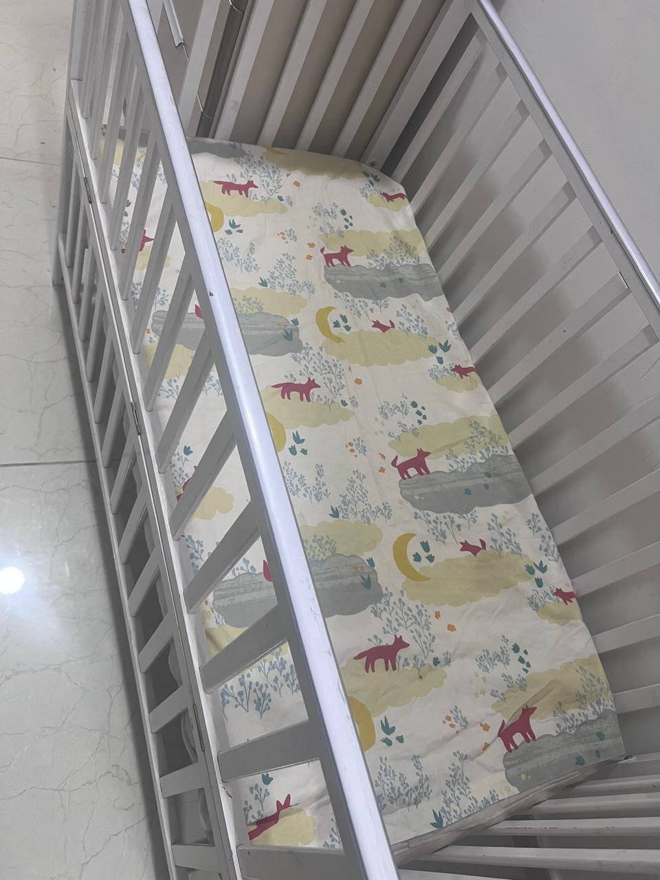 سرير اطفال هو ومندره طوله 120 × 60 السعر ٧٥ المكان البصره القديمه ***********
