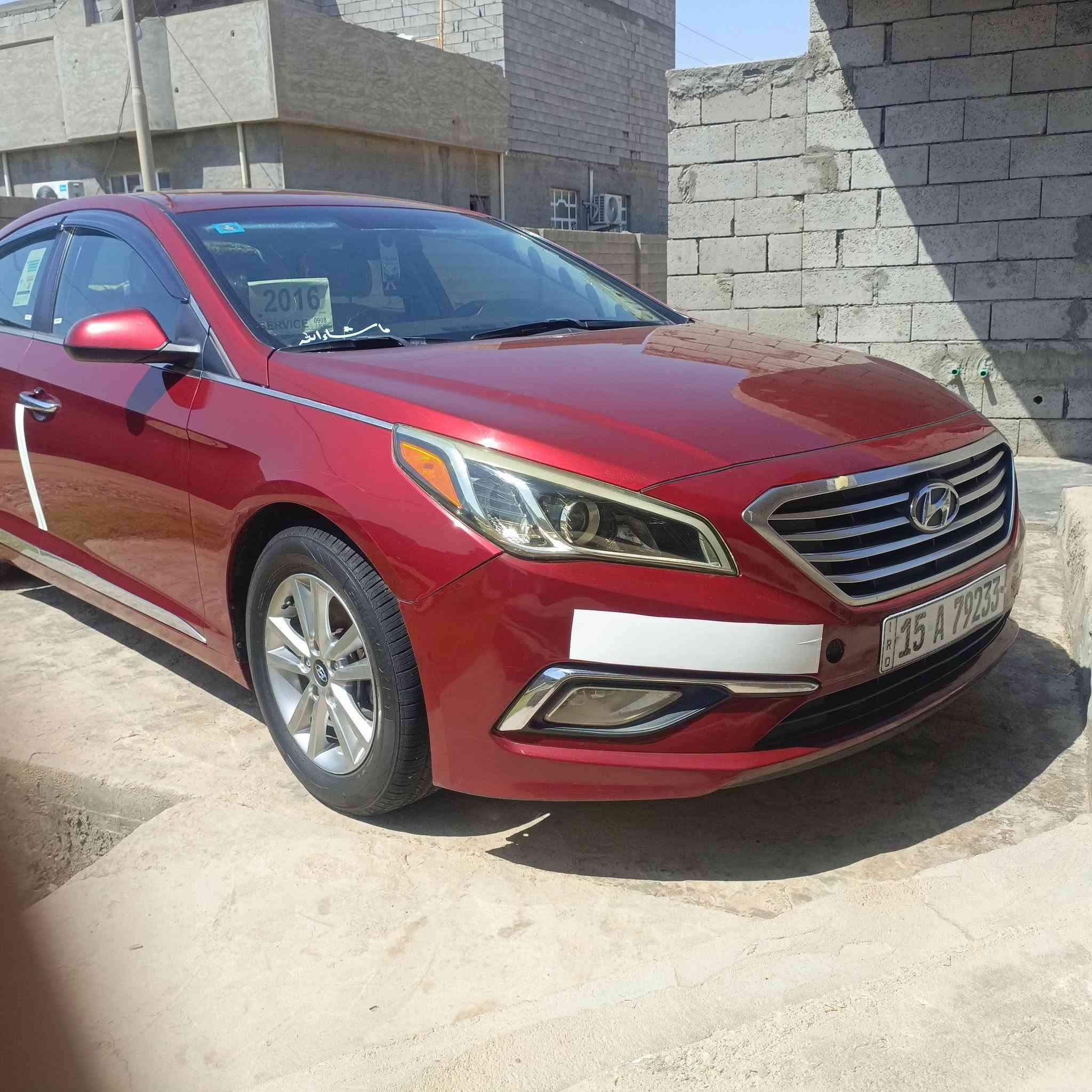 للبيع سوناتا موديل 2016 وارد امريكي محرك 2400 GDI 
 تبريد ثلج تحكمات ستيرن جهتين بصمه ابواب وصندوك تخم تاير جديد نظام ايكو وسبورت وعادي السيارة بيه ضرر بسيط جدا بهلال الجاملق الخلفي بالسونار يطلع قطعتين صدر امام خلفي جديد شاشة وكامرة دوارة سيارة نظيفة مال جناي 

مكان السيارة : الانبار الرمادي  

السعر : 123 وبيه مجال باسمي رقم انبار الجديد تحويل مباشر للأستفسار/ *********** بي واتساب
