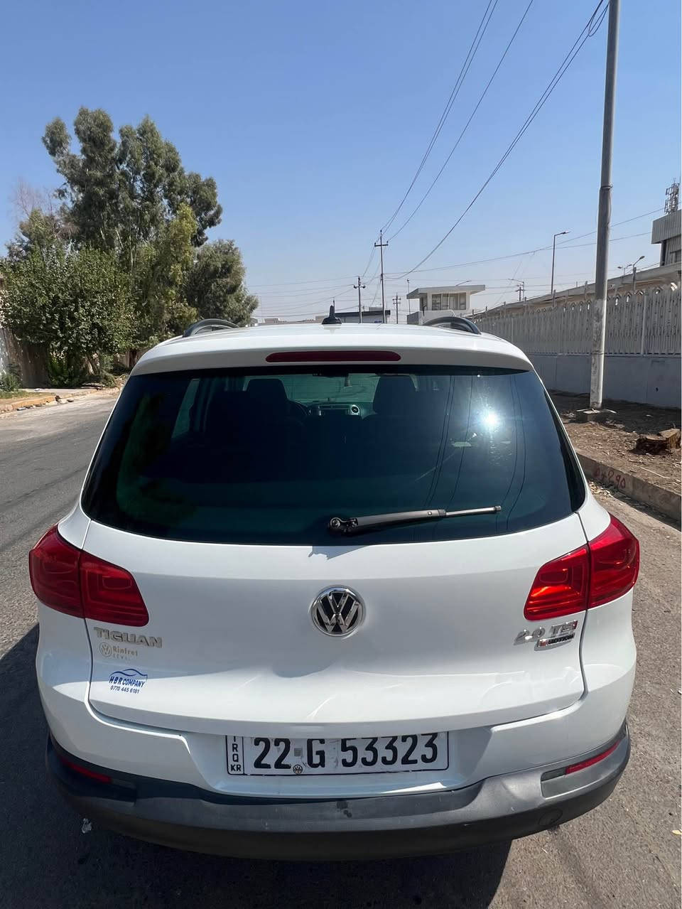 Volkswagen tiguan 2017
فولكسواكن تيكوان موديل 2017
مەکینە 20 تۆربۆ
فول مواصفات پانوراما
كوشن جلد - كوشن هيتر - سوكان فوليوم - تحديد سرعة - بصمة - كامرة - carplay - دبل اكسل - بريك بصمة 
گێر مەکینە بەشەرت 
 بونت چاملغ بوياغه بي ناو گرتن بي ارباك 
بيها بونت جاملغ بدون دواخل 
رقه مه م سه نه وي نوييه هه زه نويه 
رقم سنوي جديده 
سعري ته نها ١١٥ مجال 
سعرها ١١٥ ورقه مجال 
رقم تلفون 📞/ *********** 
مكان اربيل أربيل, العراق
