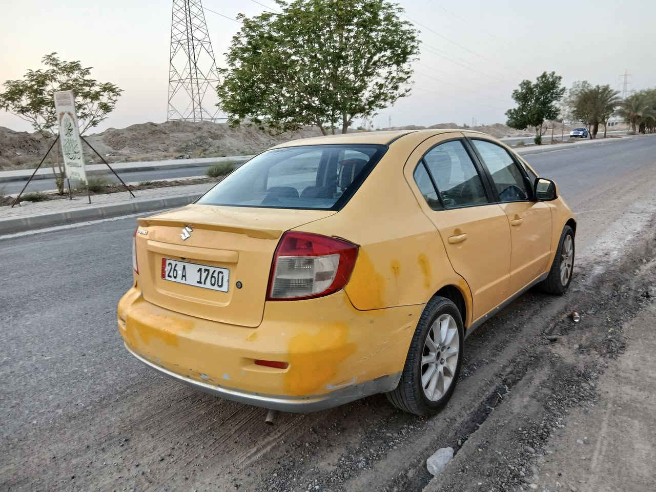 بيع او مراوس بخصوصي وانطي فرق من ال 25 ورقة ونازل
سوزوكي SX4 موديل 2008 وارد امريكي، ضرر الوارد باب السائق وجاملغ امامي اليمة مصلحات نفسهن بدون دواخل بدون ايرباك، مكينة 2000، كير ومحرك شرط، تخم تاير نظيف، صدر خلفي جيد، صدر امامي 70%، تدفئة شغالة، تبريد كمبريسر عاطل، غرفة نظيفة، كشر شوف العين يحتاج ترميم او صبغ حزام انت بكيفك، رقم صلاح الدين بأسمي، سنوية لغاية 2030، مكاني سامراء، رايدها 38 ورقة وبيها مجال شي بسيط، رقمي واتساب او اتصال ***********
