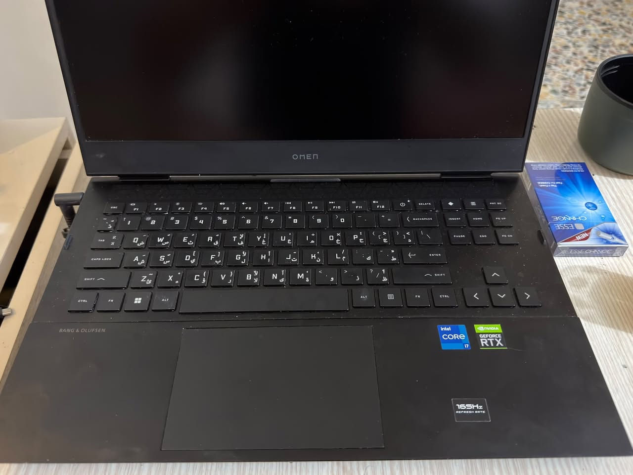 السلام عليكم 

للبيع فقط

HP OMEN 16 

CPU CI7 12700 H

DDR 5 16 GB 4800 HZ

M.2 1TB

Screen 16 IN 2K 165 MZ

GPU 3070 TI 8 GB 

Keyboard RGB 

Windows 11 Org

الملاحضات

النضافه 90‎%‎ الكاميرا واكفه  

تبديل معجون التبريد والادامه والتنضيف

مكان الابتوب بغداد الكرخ الغزاليه 

1.100 و بيها مجال للشراي 

ه/*********** فقط واتساب
