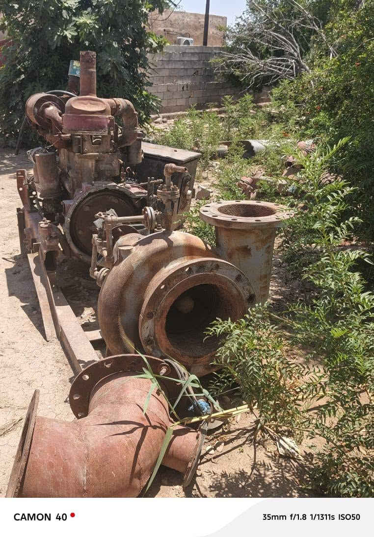 سلام عليكم مضخه ماء محرك ديتي مكفول ونضيف خنزيره 12 في 10. مضخه كامله مناقصهه شي هيه وبواريهه وجاهزه مكانهه النعمانيه للاستفسار.   ***********

نص مكتوب في الصور:
- CAMON 40
- 35mm f/1.8 1/1605s ISO50
- 35mm f/1.8 1/1311s ISO50