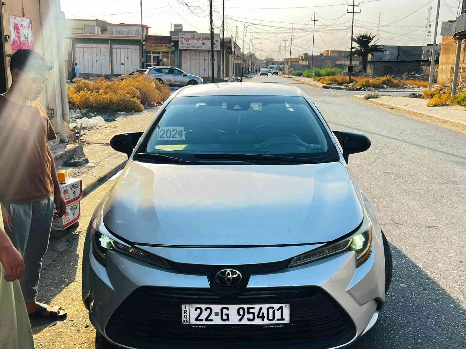 السلام عليكم
كورلا 2024 رقم اربيل ضرر 5 قطع

 ضرر  الخارج بونيد و جاملغ وحادث داخل العراق صار بيه قبق الجنطه و الجاملغات تصليح 

محرك  فقط القبق الفوك مفتوح شرط  كير صدر تخم تاير جديد ويل كب  

ماشيه 65 الف
السعر 122$ و بيها مجال  

رقم شاصي/ 5YFB4MDEORP092918

مكان السياره صلاح الدين
للاستفسار الاتصال 
***********
