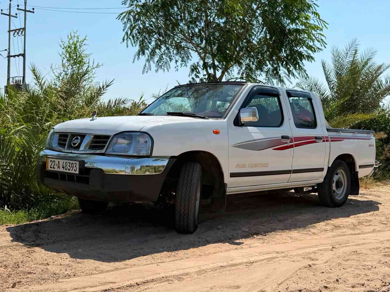 السلام عليكم 
بيكم نيسان شبوط 2008 رقم أربيل انكليزي 
السياره كفالة من التبديل والصبغ 
من محرك وكير ماشية 130 الف
  بيهارصعات وبارد   
تبريد ثلج كله شغل وجديد  
مكان السياره كركوك   📍
السعر 125 ورقة 

اتصال ☎️
***********
***********

