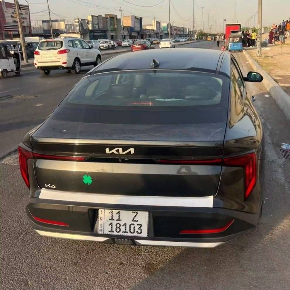 كيا K4 موديل 2025 ( بيع سريع بسعر مناسب )
جديده ماشيه 22 الف 
فول مواصفات عدا الفتحه 
ويل كب 
شاشه متصل 
بصمه تشغيل بصمه ابواب 
رادار 
نقطه عمياء 
تحديد مسار 
سايد بريك دكمه 
وبعد هواي مواصفات 
الداخل مغلف بالكامل ودوشمه جديده 
ضرر جاملغ من امريكا مبدل 
مكان السيارة بغداد 
للاستفسار *********** واتساب
